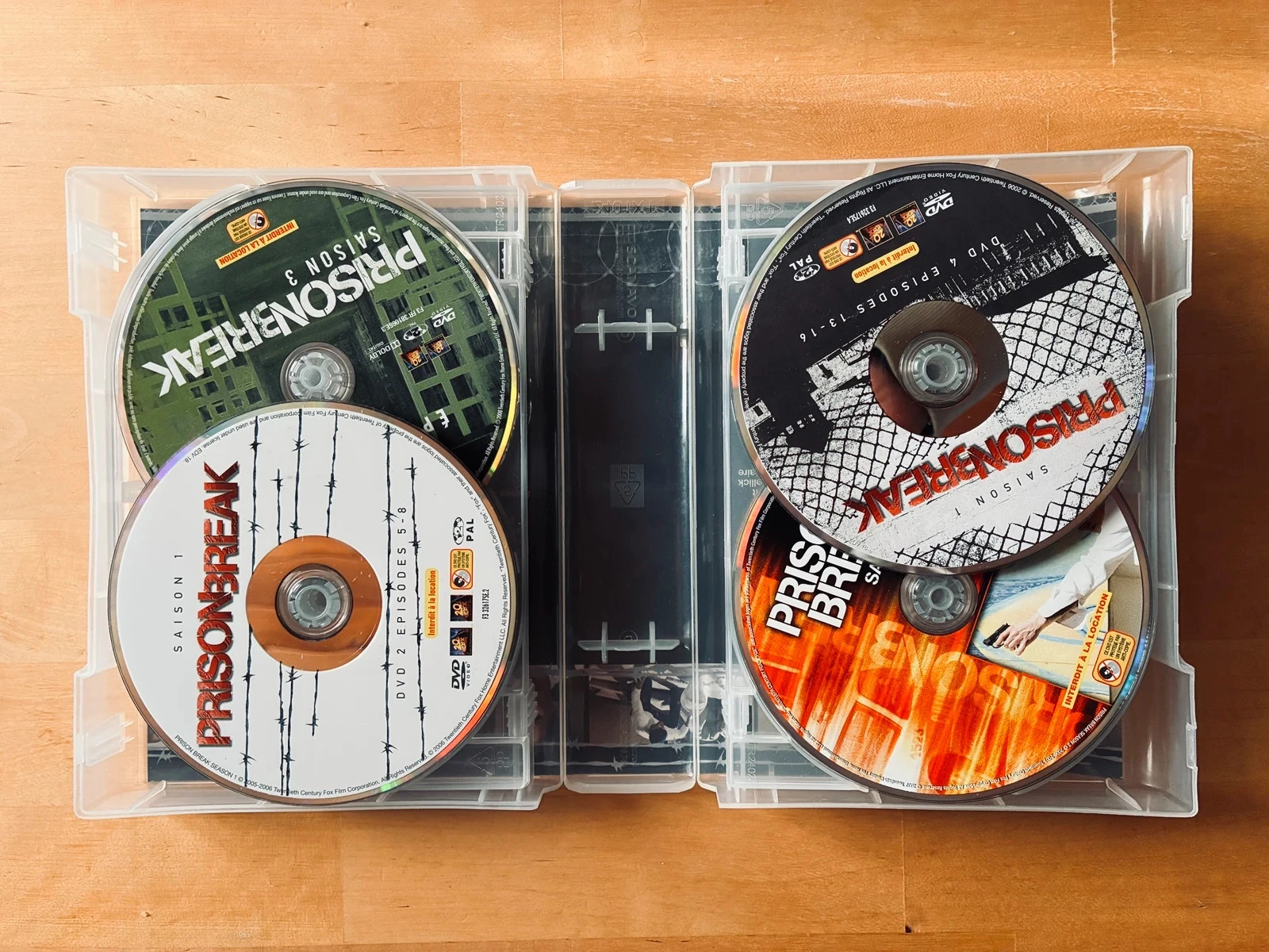 Coffret 23 DVD intégrale série Prison Break. – photo 3